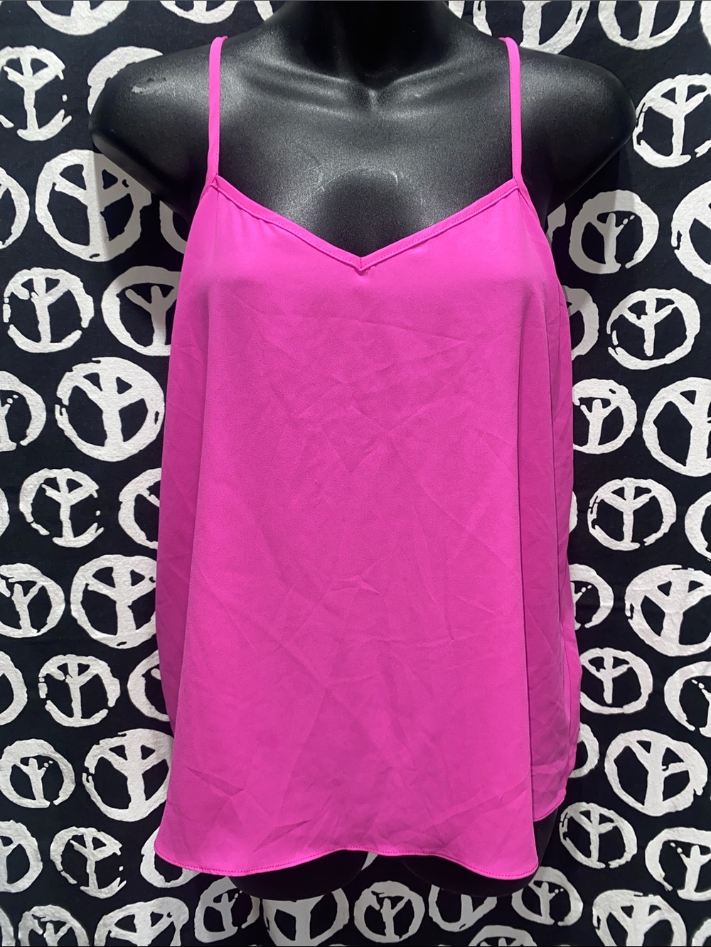 Topshop Bright Fuchsia Spaghetti Strap Cami SZ 6